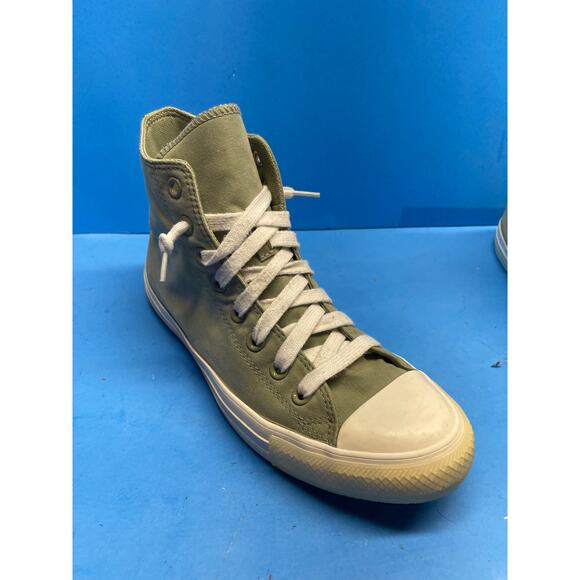 Converse Chuck Taylor All Star Women's Sz 8 Green High Top Athletic Shoes - Picture 10 of 14